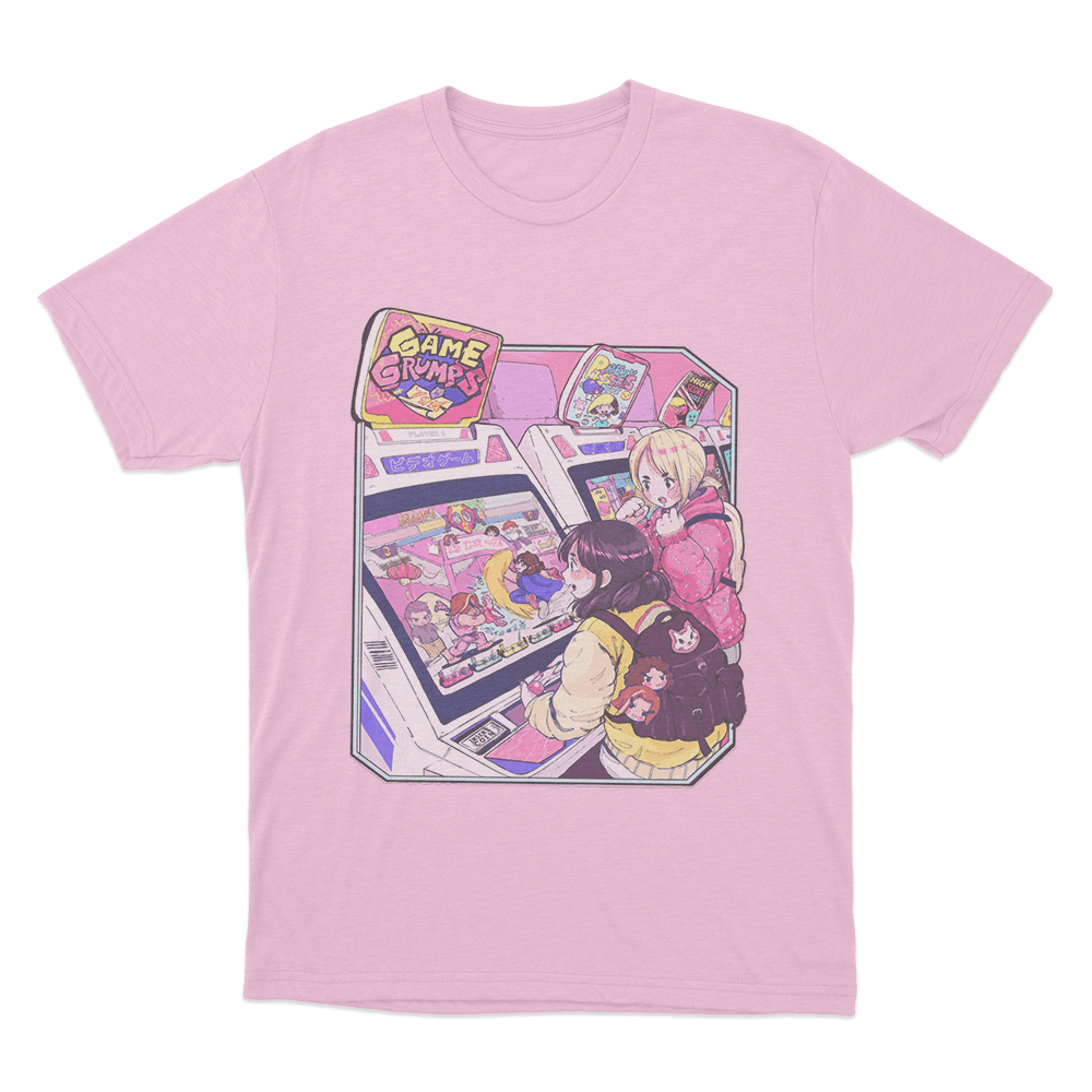 Game Grumps - Arcade Unisex T Shirt Pink Game Grumps Arcade Unisex T Shirt Pink