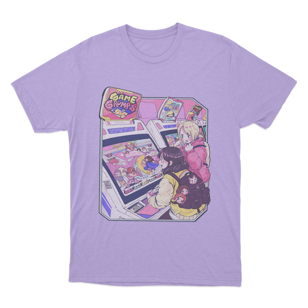 Game Grumps - Arcade Unisex T Shirt Purple Game Grumps Arcade Unisex T Shirt Purple