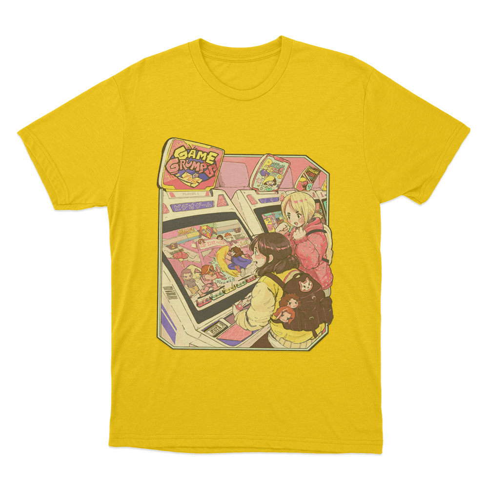 Game Grumps - Arcade Unisex T Shirt Yellow Game Grumps Arcade Unisex T Shirt Yellow