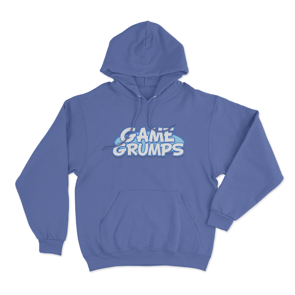 Game Grumps Logo Unisex Hoodie Blue Game Grumps Logo Unisex Hoodie Blue