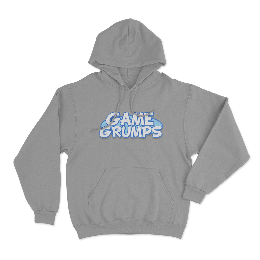 Game Grumps Logo Unisex Hoodie Grey Game Grumps Logo Unisex Hoodie Grey