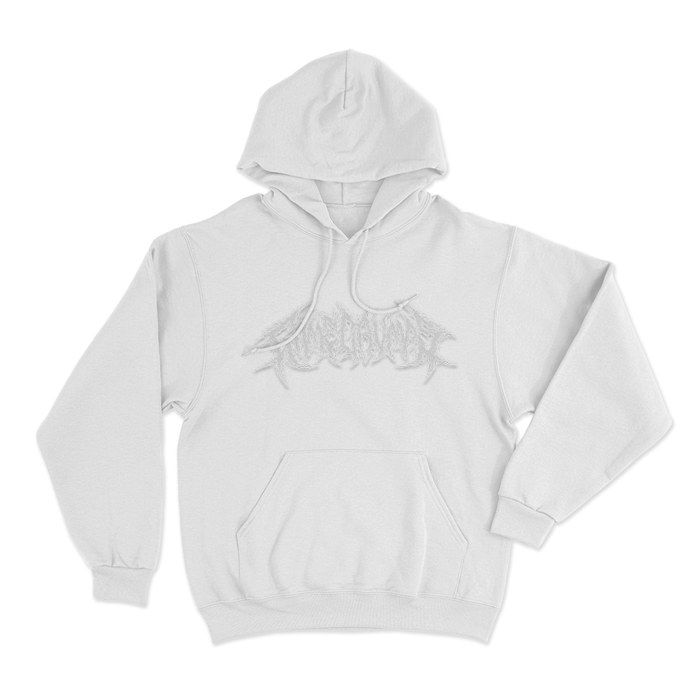 Game Grumps - Metal Logo Unisex Hoodie White Game Grumps Metal Logo Unisex Hoodie White