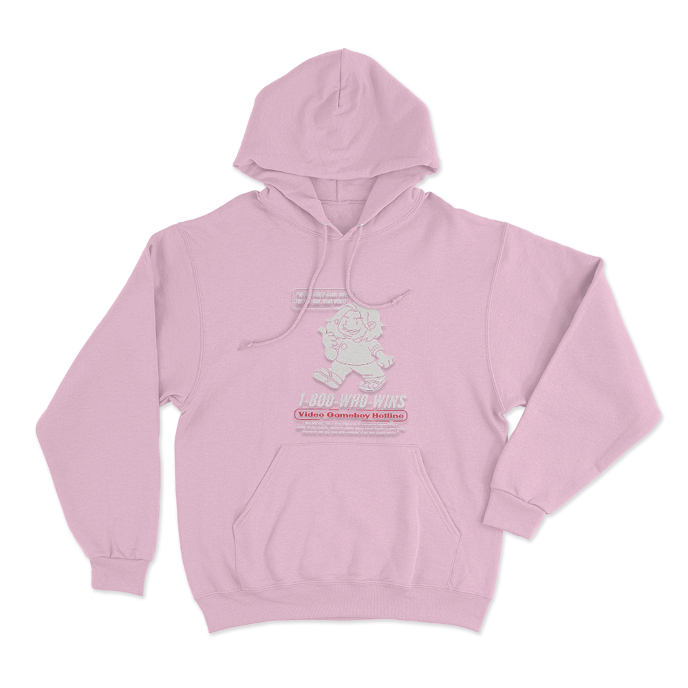 Game Grumps - Videogame Boy Hotline Unisex Hoodie Pink Game Grumps Videogame Boy Hotline Unisex Hoodie Pink