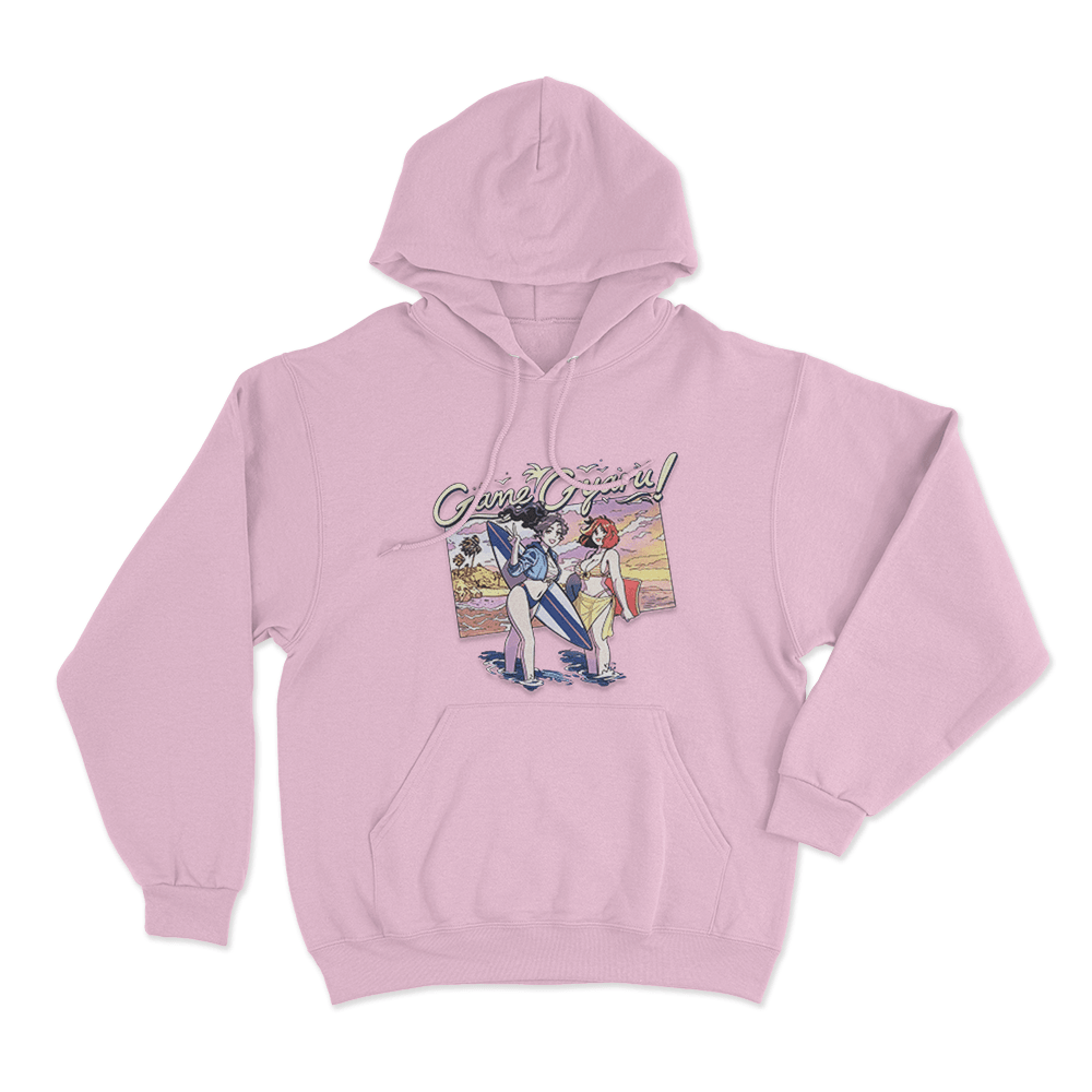 Game Gyaru - City Pop Unisex Hoodie Pink Game Gyaru City Pop Unisex Hoodie Pink