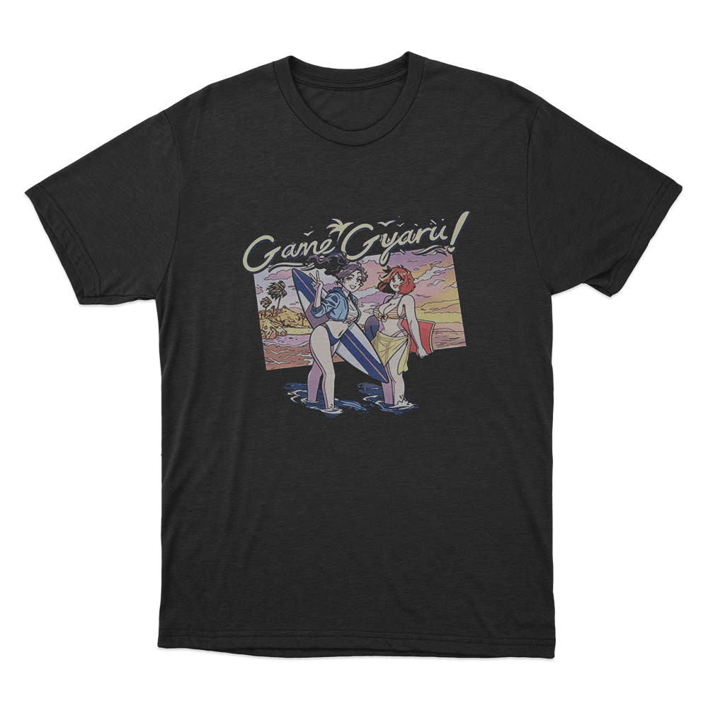 Game Gyaru - City Pop Unisex T Shirt Black Game Gyaru City Pop Unisex T Shirt Black