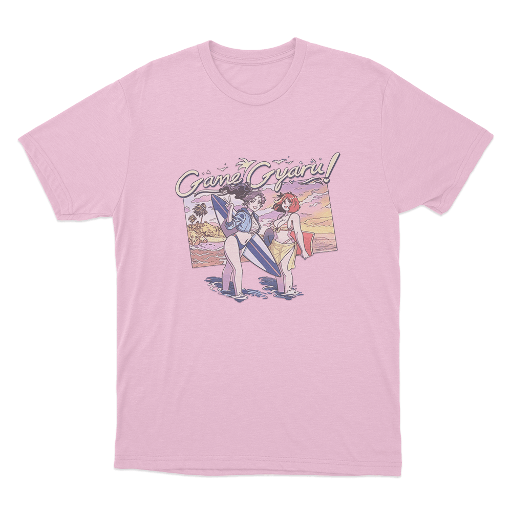 Game Gyaru - City Pop Unisex T Shirt Pink Game Gyaru City Pop Unisex T Shirt Pink