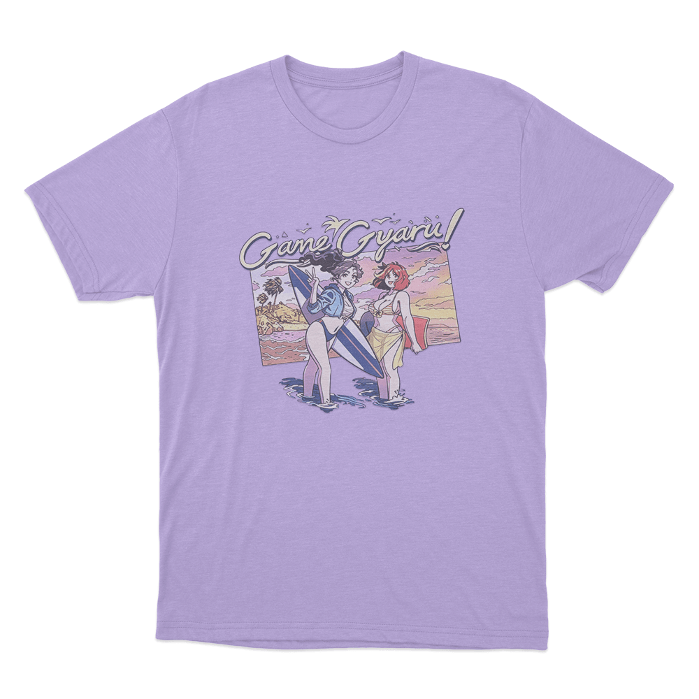 Game Gyaru - City Pop Unisex T Shirt Purple Game Gyaru City Pop Unisex T Shirt Purple