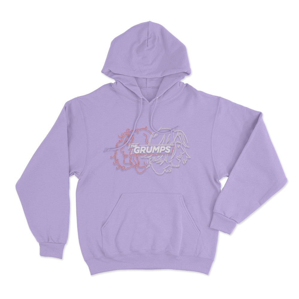The Grumps Unisex Hoodie Purple The Grumps Unisex Hoodie Purple