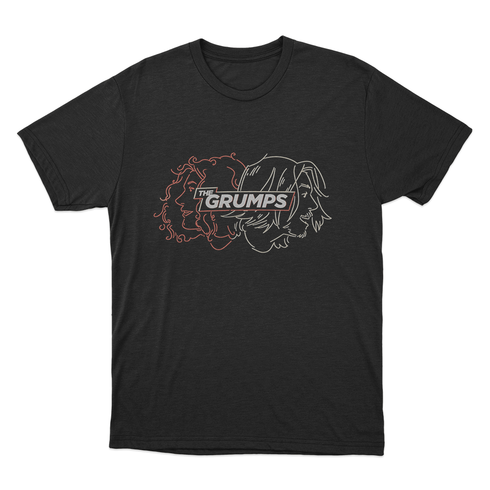 The Grumps Unisex T Shirt Black The Grumps Unisex T Shirt Black