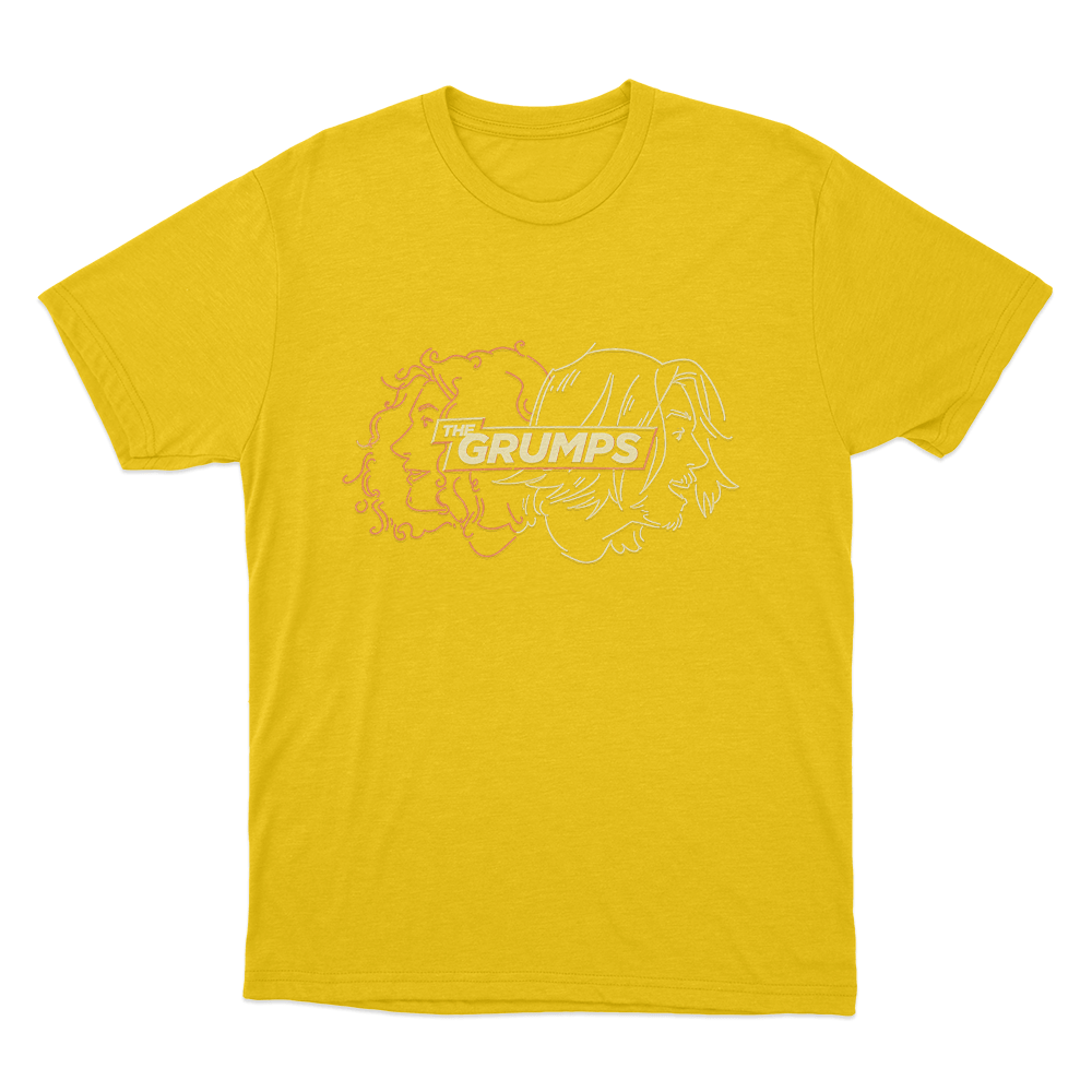 The Grumps Unisex T Shirt Yellow The Grumps Unisex T Shirt Yellow