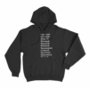 Zelda Names IV Unisex Hoodie Black